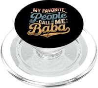 Mi Gente Favorita me Llama Baba Vintage Persa Abuelo PopSockets PopGrip para MagSafe