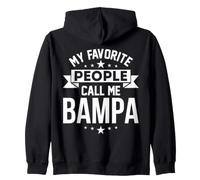 Mi Gente Favorita me Llama Bampa Abuelo Abuelo Sudadera con Capucha