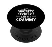 Mi Gente Favorita me Llama Grammy PopSockets PopGrip Adhesivo
