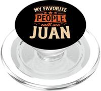 Mi Gente Favorita me Llama Juan Nombre Personalizado PopSockets PopGrip para MagSafe