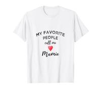 Mi Gente Favorita me Llama Mamie Abuela Francesa Camiseta