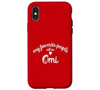 Mi Gente Favorita me Llama OMI alemán Alemania großmutter OMA Carcasa para iPhone X/XS