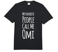 Mi Gente Favorita me Llama omi árabe mamá Maternidad Citas Comfort Colors Adult Heavyweight T-Shirt