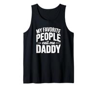 Mi Gente Favorita me Llama papá Día del Padre Camiseta sin Mangas