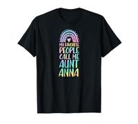 Mi Gente Favorita me Llama tía Anna Nombre tía Camiseta
