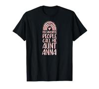 Mi Gente Favorita me Llama tía Anna Nombre tía Camiseta