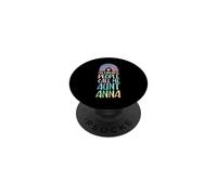 Mi Gente Favorita me Llama tía Anna Nombre tía PopSockets PopGrip Adhesivo