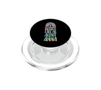 Mi Gente Favorita me Llama tía Anna Nombre tía PopSockets PopGrip para MagSafe