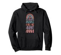 Mi Gente Favorita me Llama tía Anna Nombre tía Sudadera con Capucha