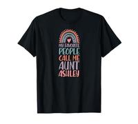Mi Gente Favorita me Llama tía Ashley Nombre tía Camiseta