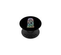 Mi Gente Favorita me Llama tía Ashley Nombre tía PopSockets PopGrip Adhesivo
