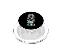 Mi Gente Favorita me Llama tía Ashley Nombre tía PopSockets PopGrip para MagSafe