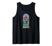 Mi Gente Favorita me Llama tía Aubrey Nombre Tía Camiseta sin Mangas