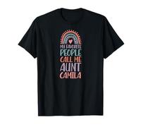 Mi Gente Favorita me Llama tía Camila Nombre Tía Camiseta
