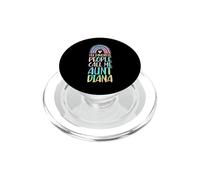 Mi Gente Favorita me Llama tía Diana Nombre tía PopSockets PopGrip para MagSafe