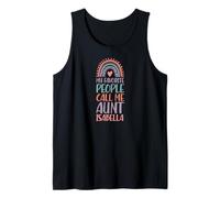 Mi Gente Favorita me Llama tía Isabella Nombre Tía Camiseta sin Mangas