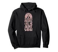 Mi Gente Favorita me Llama tía Sarah Nombre tía Sudadera con Capucha