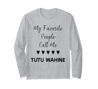 Mi gente favorita Me llama Tutu Wahine Tía Abuela Mamá Manga Larga