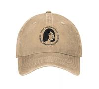 Mi Gorra de Béisbol Favorita Que Ama la Música TV Girl Estilo Unisex Denim Desgastado Lavado Sombreros de Viaje al Aire Libre Todas Las Estaciones