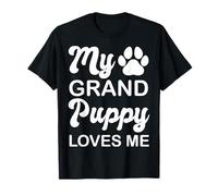 Mi Gran Cachorro me ama por Abuela de Perros o Cachorro Camiseta