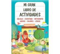 mi gran libro de actividades (azul claro)