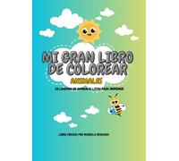 MI GRAN LIBRO DE COLOREAR: 28 LAMINAS DE ANIMALES LISTAS PARA IMPRIMIR