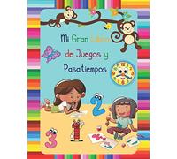 Mi gran libro de juegos y pasatiempos: Cuaderno de actividades Para niños preescolar a partir de 4 años | Libro de actividades para niños pequeños