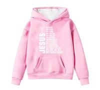 Mi Guardaespaldas Sudaderas y Sudaderas para niñas, suéter Polar cálido de Invierno con Capucha para Actividades al Aire Libre, Ropa Suave y acogedora para niños de 4 a 14 años. Sudadera (6-7 Years)