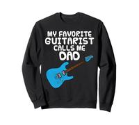 Mi guitarrista favorito me llama papá, Día del Padre Sudadera
