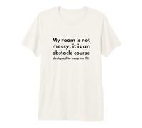 mi habitación es Carrera de obstáculos Camiseta Premium