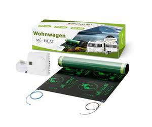 Mi-Heat 0,8x4m Calefacción de Suelo para Autocaravanas, Caravanas, Furgonetas, Autocaravanas de Camping, Autocaravanas de Expedición | Acampar, Camping, Vida al Aire Libre