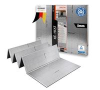 Mi-Heat 10 m² Manta Aislante Acústica 5mm con AquaStop para Suelo Laminado y Parquet, Base Ideal para Suelo Radiante Eléctrico, Alta Resistencia a la Compresión