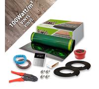 Mi-Heat Calefacción Suelo Radiante Vinilo Infrarroja 100W/m² Set