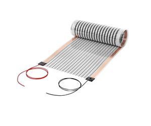 Mi-Heat Lámina de calefacción por infrarrojos de 24 V, 130 W/m², 30 cm de ancho, calefacción por suelo radiante eléctrica premium para baños y sistemas de baja tensión, película de calefacción por