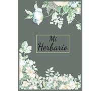 Mi herbario: Cuaderno para completar hojas y flores secas - recolección, determinación, almacenamiento - 110 páginas de papel con puntos blancos - identificación de la planta