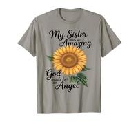 Mi Hermana Era Tan Increible Que Dios La Hizo Un Angel Camiseta