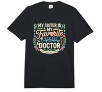 Mi Hermana es mi Doctora Favorita | Funny Family Comfort Colors Adult Heavyweight T-Shirt