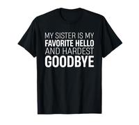 Mi hermana es mi familia favorita de Hello Sibling Love Camiseta