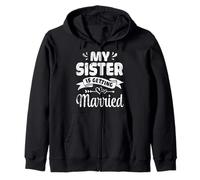 Mi Hermana se va a Casar Boda Matrimonio Hermano Primo Sudadera con Capucha