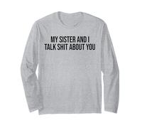 Mi Hermana y yo hablamos tonterías sobre ti, es Gracioso Decir un Chiste Manga Larga