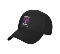 Mi Héroe Ahora Es Mi Ángel Concientización sobre El Cáncer De Páncreas Gorra De Visera Moda Gorra Running Transpirable Running Gorros para Senderismo Aire Libre Cumpleaños