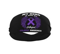 Mi Héroe Ahora Es Mi Ángel Concientización sobre La Epilepsia Unisex Diadema Deportiva Suaves Banda para El Sudor Antideslizante Cinta Sudor Cabeza para Fútbol Correr Yoga Gimnasio