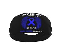 Mi Héroe Es Ahora Mi Ángel Concientización sobre El Cáncer De Colon Mujer Hombre Diadema Deportiva Suaves Diadema Antideslizante Headband para Ciclismo Correr Entrenamiento Fitness