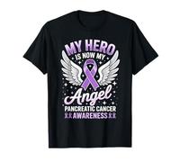 Mi héroe es Ahora mi ángel Concientización sobre el cáncer de páncreas Camiseta