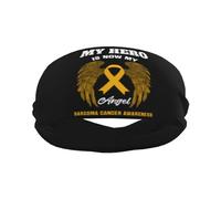 Mi Héroe Es Ahora Mi Ángel Concientización sobre El Cáncer De Sarcoma Unisex Cinta Sudor Cabeza Transpirable Cinta Pelo Deporte Elástica Banda para El Sudor para Gimnasio Correr Fitness