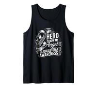 Mi héroe es Ahora mi Conciencia del Glioblastoma Multiforme ángel Camiseta sin Mangas