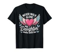 Mi Hija Camina Conmigo Monumento a mamá afligida Camiseta