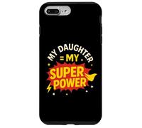 Mi hija es el día de papá de mi héroe de superpoderes Carcasa para iPhone 7 Plus/8 Plus