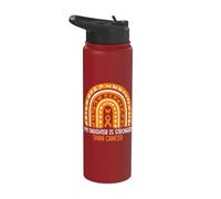 Mi hija es más fuerte que el cáncer - Concientización sobre la leucemia Stainless Steel Insulated Water Bottle