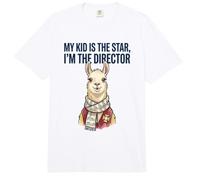 Mi Hijo es la Estrella, crianza, Madre, Padre, Cita Divertida sobre una Llama Comfort Colors Adult Heavyweight T-Shirt